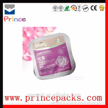 Custom Printed Facial Mask Sheet bag /facial mask packaging bag